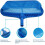 Swimming Pool Skimmer, Fine Mesh Leaf Net, Reinforced Rake Frame, HeavyDuty Cleaning Tool 5