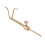2X Brass Violin Luthier Tools Kit Violin Sound Post Set Sound Post Installation Tool,Violin Making Repair Tools 5