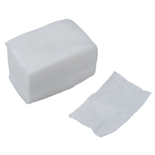 960Pcs Lady White Nail Polish Remover Rectangular Face Cleaning Cotton Pads 2