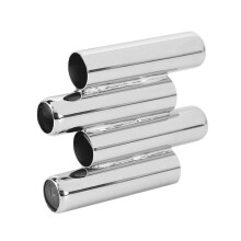 3PZ Sintonizzatore per Violino Nel Acciaio Inox Pro Tuning per Violino Tubo per Beccuccio Nel Metallo con Beccuccio Accordatore per Corde Semplice E