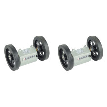 2X Z96-F Mechanical Length Distance Meter Counter Double Rolling Wheel Mechanical Length 1-99999