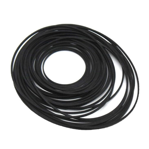 Turntable Belt Compatible for Various Models, Turntable Recorder, Rubber Strap, Multiple Sizes Ref: 3538