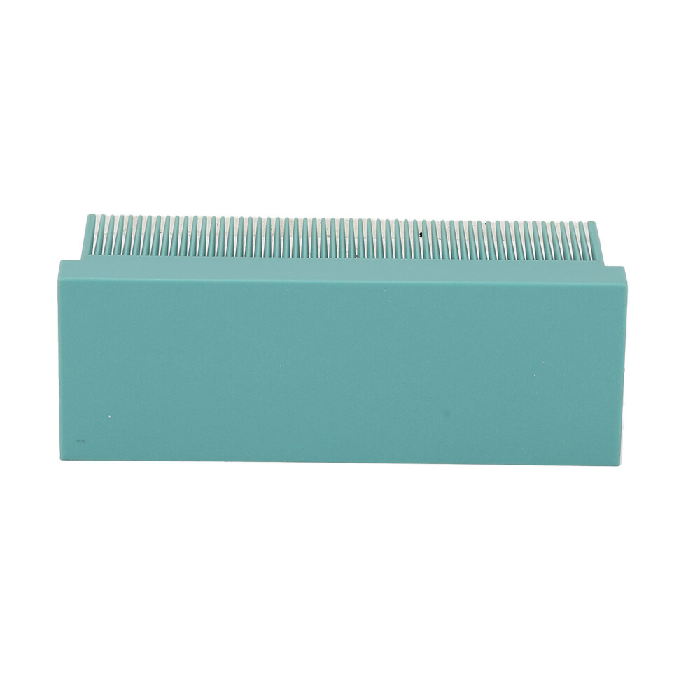 Green Hair Straightener Comb Carbon Fiber Material Frizz Reducing