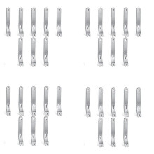 32 Pieces  Pry Bar Stainless Steel Flat Bar Multifunction Small Pry Bar EDC   Survival Opener Tool Set
