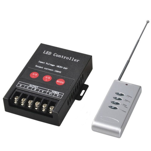 2X 30A Led Controller IR Remote  Power 360W BT Controller for RGB Strip Light DC5-24V 1