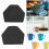 36Pcs Pottery Mug Handle Molds for Clay, Small Mug Handle Forms for Small Cups, Mug Handle Making Tool for Pottery 5