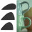 36Pcs Pottery Mug Handle Molds for Clay, Small Mug Handle Forms for Small Cups, Mug Handle Making Tool for Pottery 7