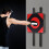 Wall Punching Boxing Pad, Wall Mounted Boxing Training Pad, Red PU Leather,  Elastic Sponge, Quiet 2