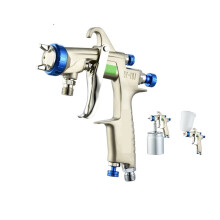 pressure cleaning gun, Air Spray Gun Hand Manual Spray Gun 1.0/1.3/1.5 Paint Sprayer 400CC Plastic Tank For Auto Painting (Lower 1.0 Caliber)