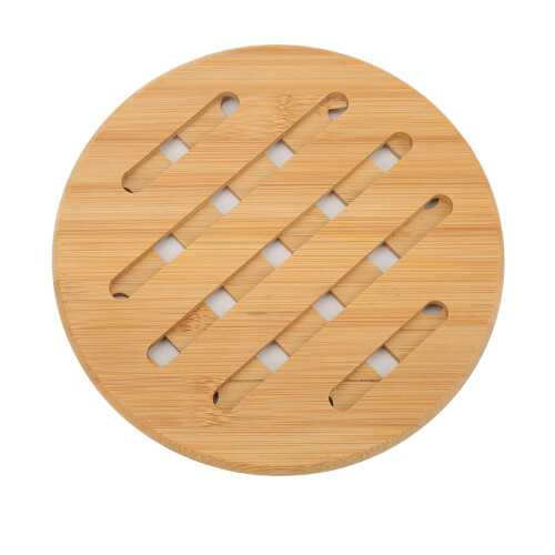 5 Stück Bambus-Topfuntersetzer, rund, 18 cm 1