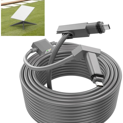 Replacement Cable Adapter Satellite Ethernet V2 Shell Antenna IP68 Waterproof 1