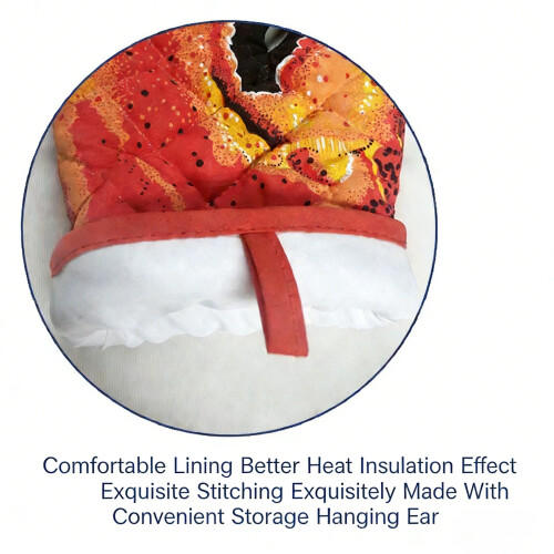 Crab Claw Oven Mitts | 100% Cotton Heat Resistant 2