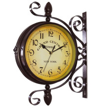 Wall Clock Outdoor Waterproof Garden Clock Retro 3D Stereo Resin 12Inch Wall Clock For Home