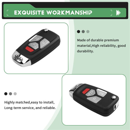 XNAU02EN XN Wireless Universal Remote Key 4 Button for  Style for VVDI Key Tool 2