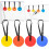 Football Training Target Plate Four Piece Set Adjustable Target Disc For Soccer Practice Training Aid 2
