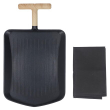 Grilling Pan Antistick Grill Plate Uniform Heating Barbecue Griddle Plate for Indoor Cooking Outdoor Camping
