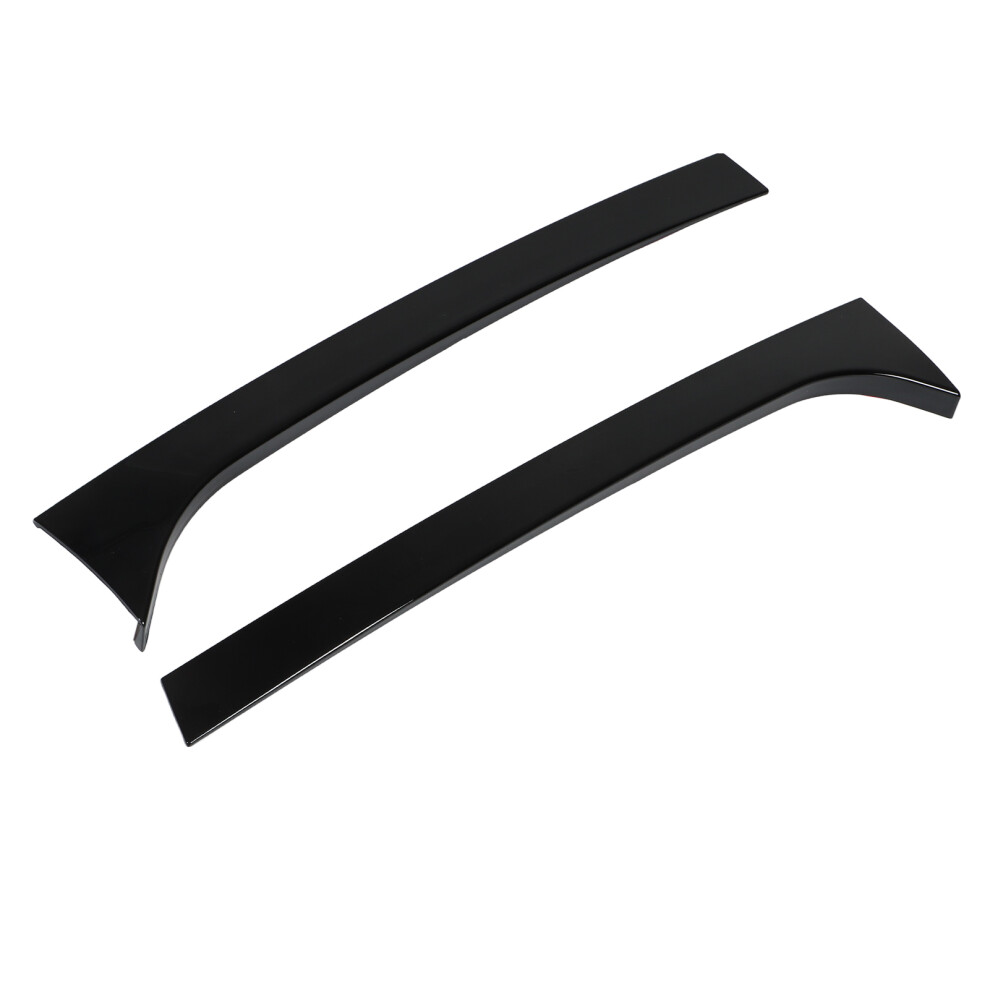 2 Stã¼Ck Heckscheibenspoiler, Glã¤Nzend Schwarz, 7598290142706