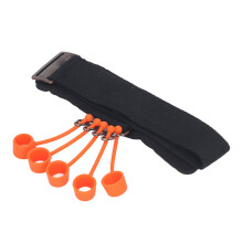 Fingerstärkungsgerät Handgrifftrainer mit 5 Ringen, 75 lb Silikon, zur Verbesserung der Flexibilität