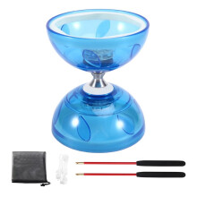 Three-Bearing Double- Diabolo Fitness Toy Outdoor with Light Diabolo Yo-Yo for Diabolo Elderly