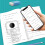 Mini Printer, Wireless Bluetooth Pocket Thermal Printer, Sticker Printer, Portable Note Image Printer Receipt Paper Print 2