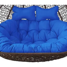 2 Person Hammock Swing Chair Cushion Replacement, Waterproof Double Seater (B,150*110cm)