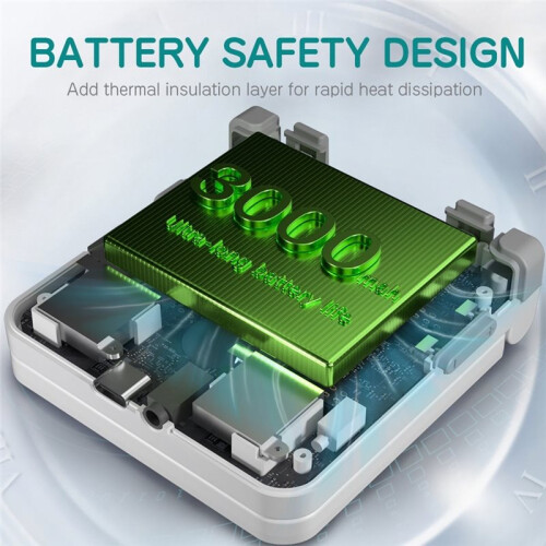Flip V2 Retro Handheld Game Console 128GB 3.5Inch IPS Screen Open Source Game Console -Compatible Game Pad White 2