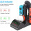 Game Storage Rack for N- 2 Multi-Functional Storage Stand Kit for N-S 2/N-S/N-S OLED Game Disk Rack 5