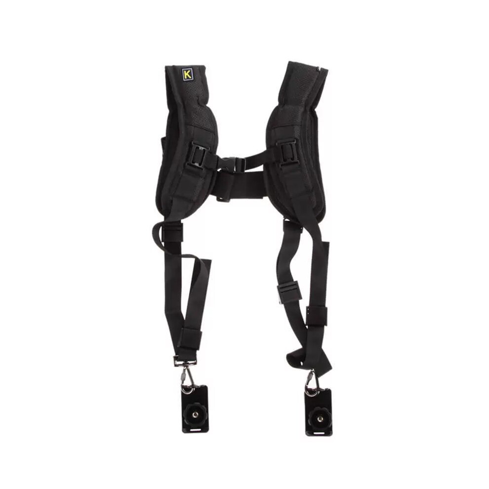 Sling Camera Belt Portable Shoulder Strap Camera Mount Quick Adjustment Accessories For Two Dslr Digital Cameras 6031889703038