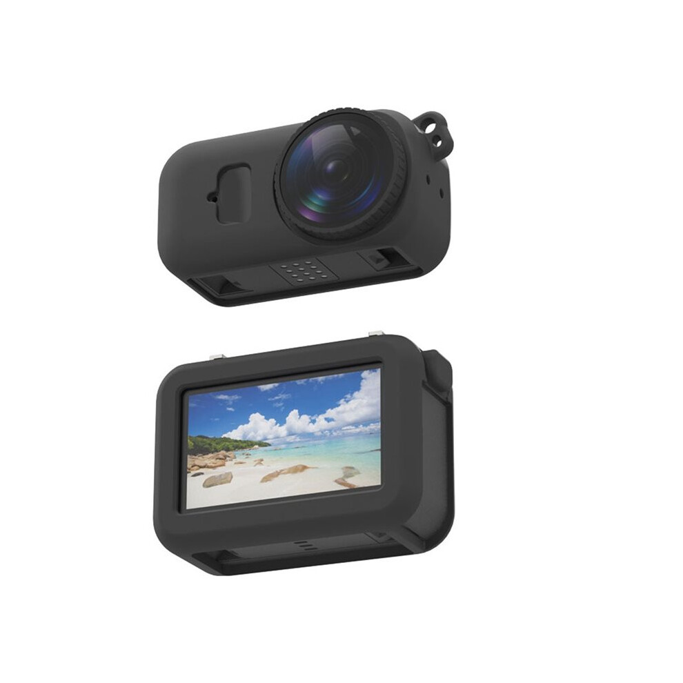 Silicone Case For Osmo With Lens Cap Dirt-Proof Protective Case For Osmo Action Camera Red 6031889765128