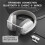 ATTACK  L80PRO Wireless Gaming Headset,  2.4G Triple Mode Headset with 20ms Low Latency, 40mm Drivers Black 2