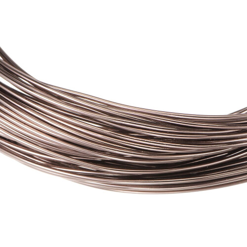 Bonsai Training Wire 1mm Anodized Aluminum Corrosion Resistant Brown 2 Pack 2