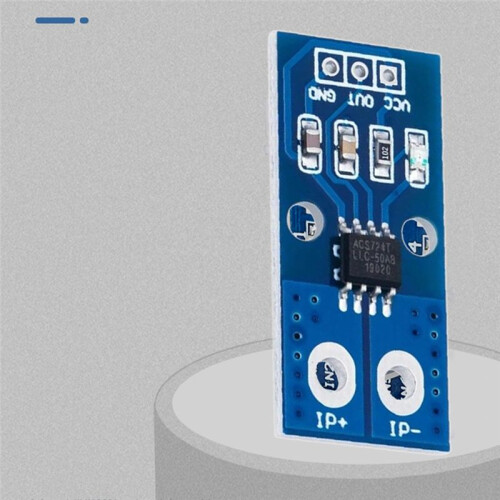 ACS724 50A Hall Current Sensor Module High Accuracy AC /  Measurement for DIY Electronics and Robotics 2