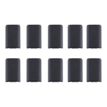 10pcs Battery Back Cover for  Controller Replacement Battery Case Covers for Xbox360 Wireless Gamepad Black