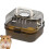 Hamster carrier  ventilated pet cage with exercise wheel for transport Ref: 3344 1