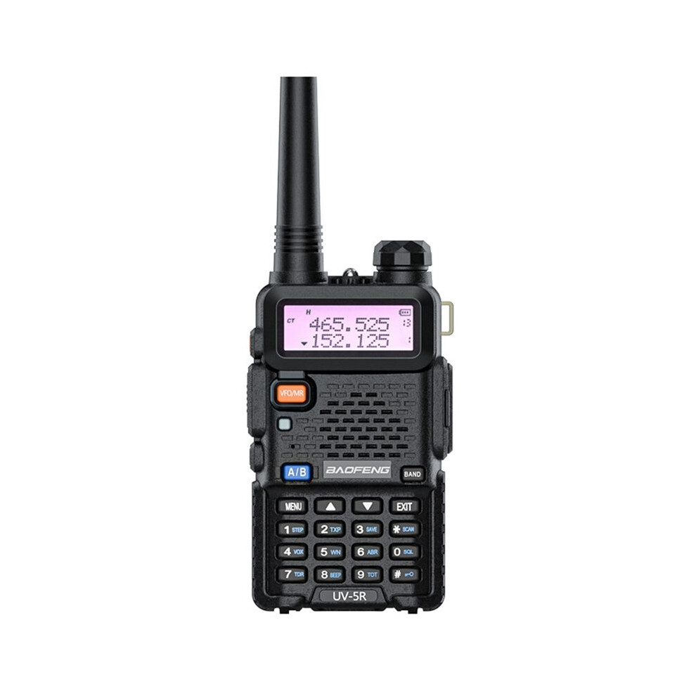 Uv-5R 5W Dual Band Walkie Talkie 136-174Mhz &400-520Mhz Ham Radio Fm Vhf Uhf With Earphone Two Way Radio Eu Plug 6032200289651