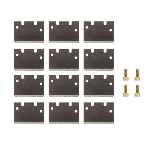 Versatile Tip for TS-100 Scraper for Printers Cooktop Surfaces Maintenance Hot Bed PEI Platform Cleaning Scraper 12PCS