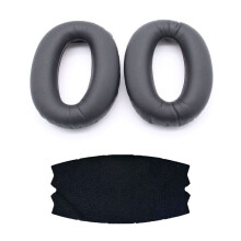 Ear Pads+ for WH-1000XM2 Headphones Earmuff Replacement Soft Sponge Foam Cushions Black