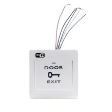 Tuya Life WiFi Door Exit Button Voice Control Remotely Door-Opening Wireless Release Push for Door Lock