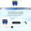 4  100M POE  Outdoor Application IP67 Waterproof Grade POE Input and  Input 8