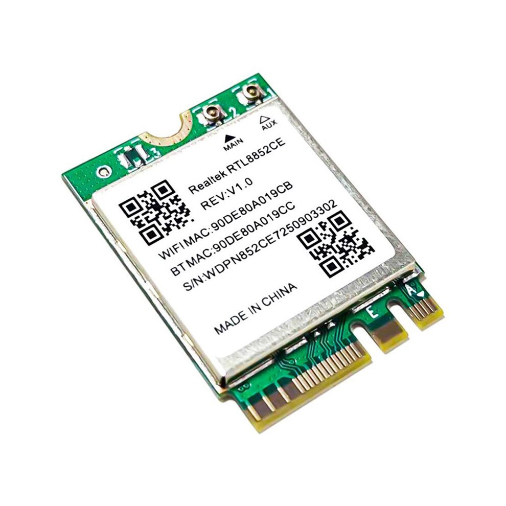 New Wifi 6E Rtl8852ce M.2 Network Card 5400Mbps 802.11Ax 5.3 Wireless Tri Band Adapter 2.4/5.8/6Ghz Receiver 6033325831053