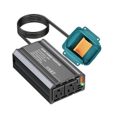 300W Car Power Inverter for Li-Ion Battery Outdoor Inverter Type-C PD65W USB A 18W Power Station Generator