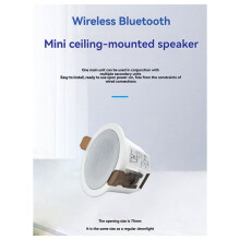-Deckenlautsprecher Stereo-Sound Heim-Audio-Musiksystem für Badezimmer, Küche, Wohnzimmer, Schlafzimmer