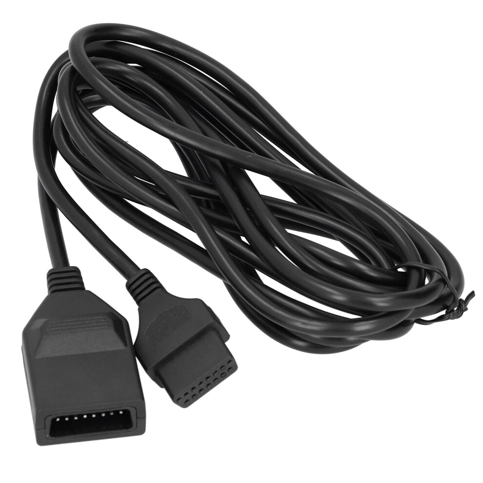 Controller Extension Cable, Gamepad 15 Pin Extension Cable, Gamepad Extension Cable For Snk Neo Geo Aes/Cd (3M) 9347817964370