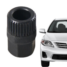 33Tooth Hex Generator Pulley Removal Tool, Alternator Clutch Freewheel Pulley Removal Tool Compatible with Ford Peugeot VW