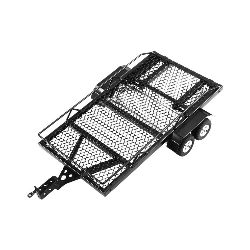 Metal Trailer For 1/18 Rc Car Crawler Axial Scx24 -Gladiator Trx4m 4762825952280