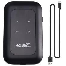 4G 5G WiFi Mobiele Hotspot 300 Mbps Draagbare Wifi-Router Ondersteunt 10 Verbonden Apparaten voor Smartphones en Tablets