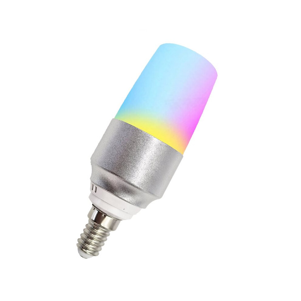 Tuya Wifi E14 5W Led Bulb Life App Control Cct+Rgb Voice Control Color Adjustment For Bedroom Lamps Light 6031637849339