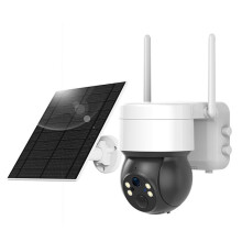 4G Solar PTZ 3MP Camera Tuya WiFi Bewakingscamera'S met Zonnepaneel Menselijke Detectiecamera'S 32G