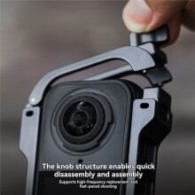 Étui de Protection en Aluminium pour X4 Air Frame avec Extension pour Griffe Flash