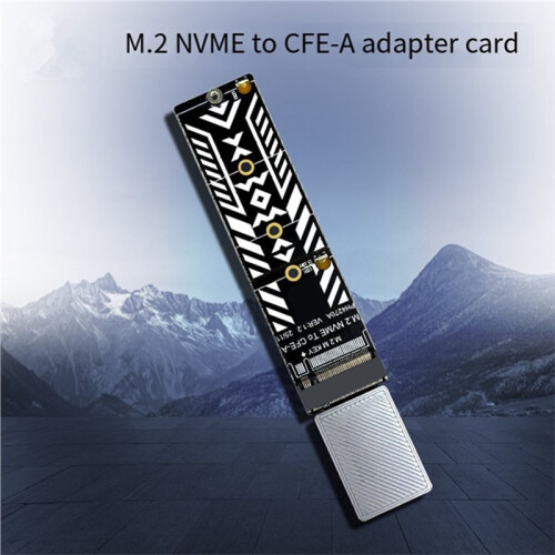 M.2 M-Key NVMe SSD to CFE-A Memory Card Adapter PH4270A Solid State Drive Adapter 2